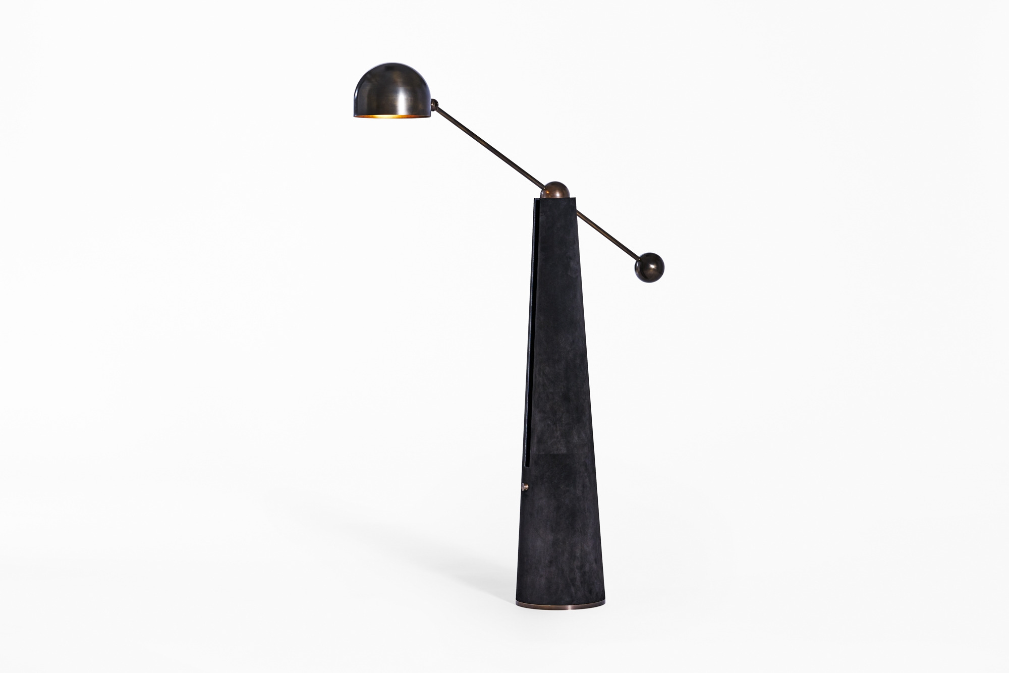 Hollace Cluny / Metronome Reading Lamp by Apparatus Studio